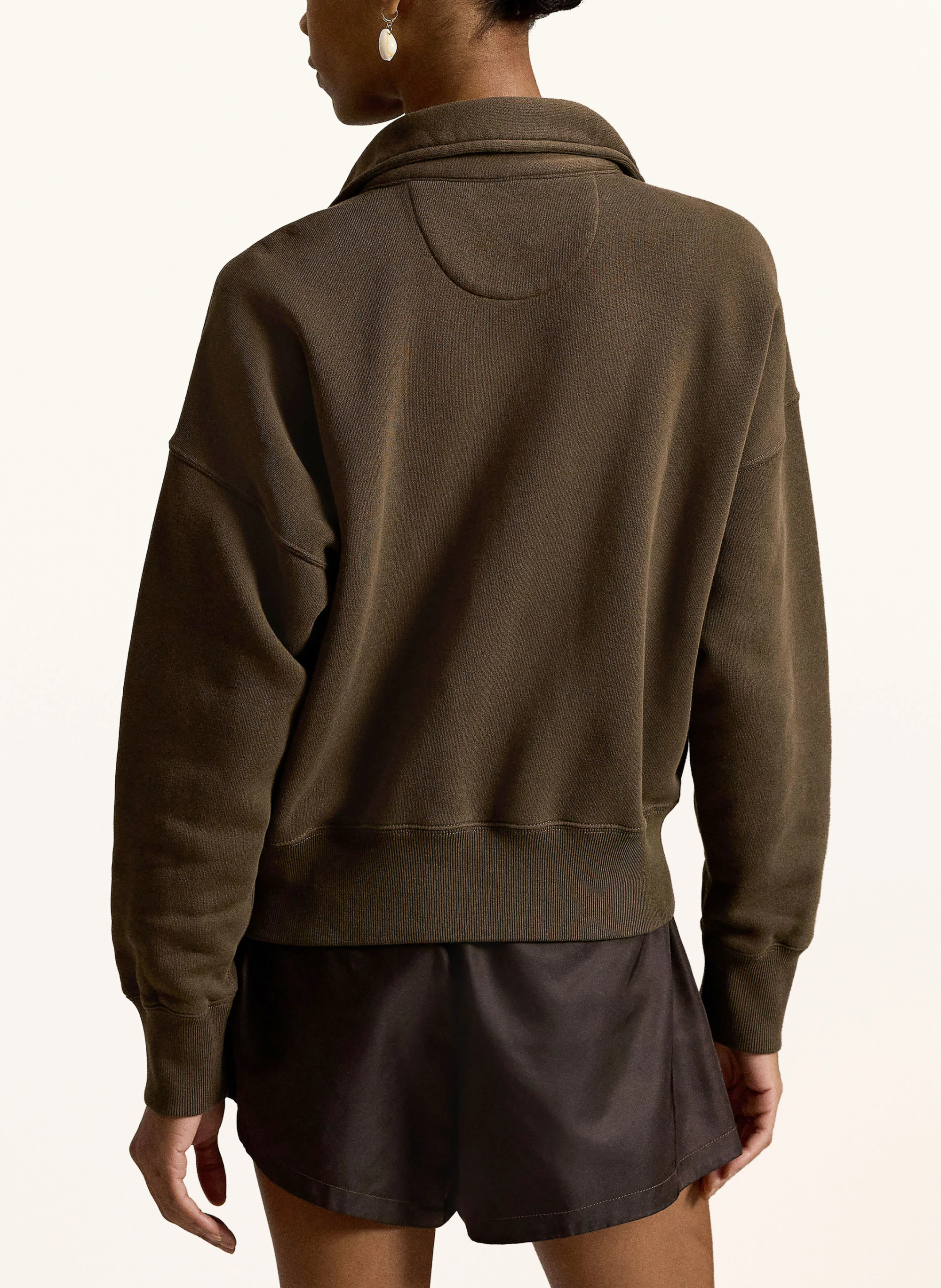 POLO RALPH LAUREN Sweat-Troyer – DUNKELBRAUN (2)