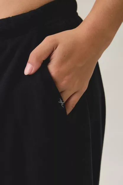 Out From Under Slow Motion Baggy Balloon Sweatpants - Black