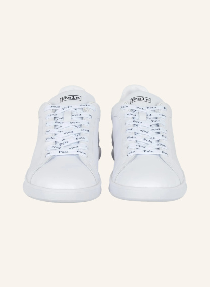 POLO RALPH LAUREN Sneaker – WEISS / DUNKELBLAU
