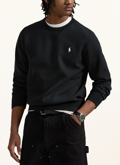 POLO RALPH LAUREN Sweatshirt – SCHWARZ / WEISS