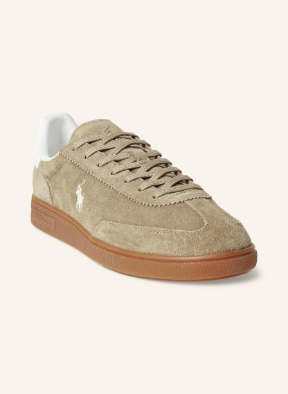 POLO RALPH LAUREN Sneaker – BEIGE / WEISS