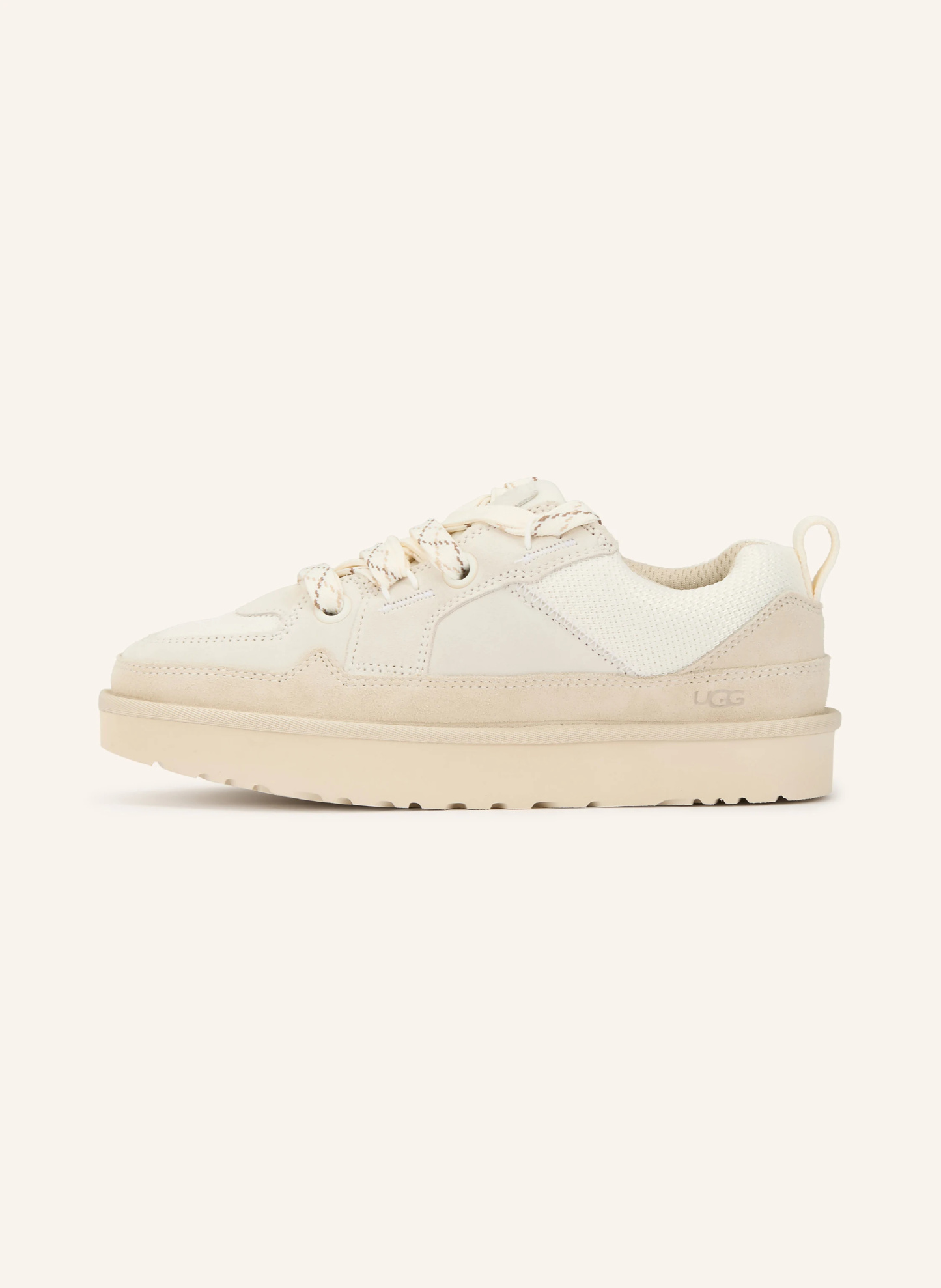 UGG Sneaker LO LOWMEL – ECRU / HELLBRAUN