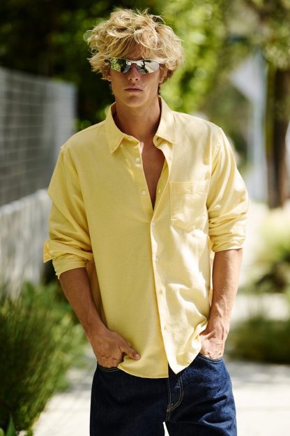 UO The Baggy Oxford Shirt - Mimosa
