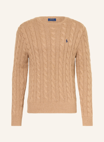 POLO RALPH LAUREN Pullover – HELLBRAUN