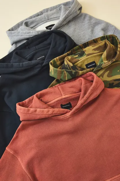 Standard Cloth Pregame Hoodie Sweatshirt - Hot Sauce Wash
