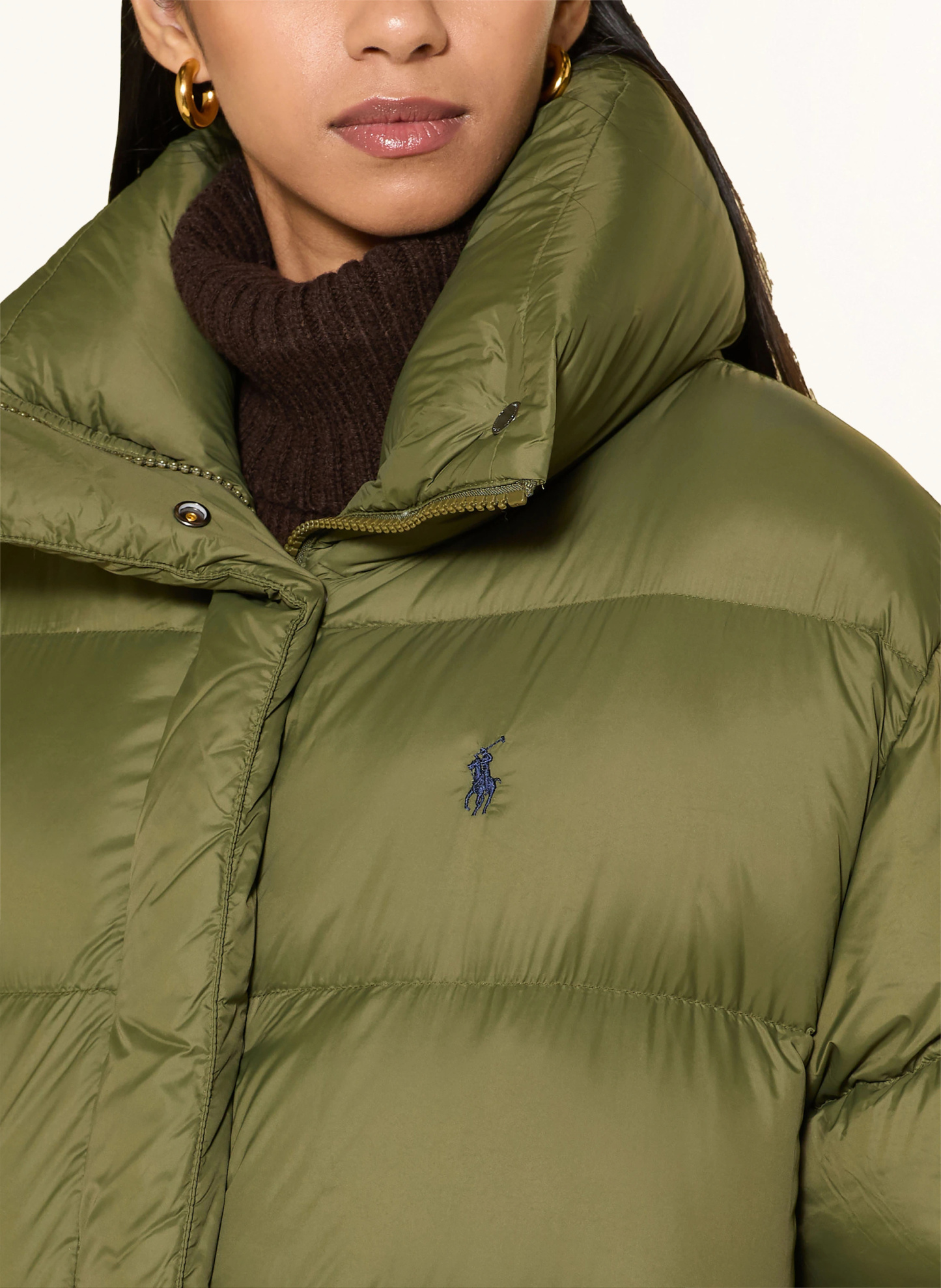 POLO RALPH LAUREN Daunenmantel – OLIV