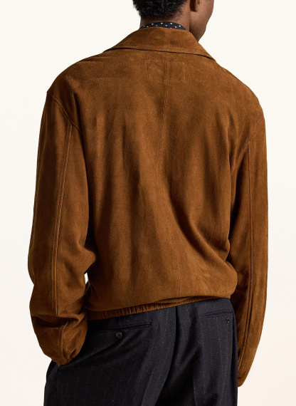 POLO RALPH LAUREN Lederjacke – COGNAC