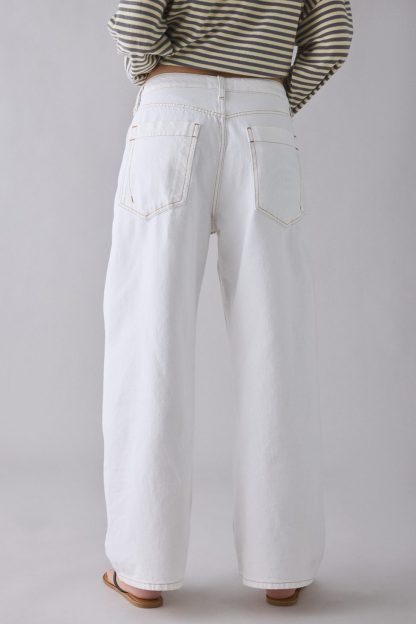 BDG Jaya Baggy Boyfriend Jeans - Off White