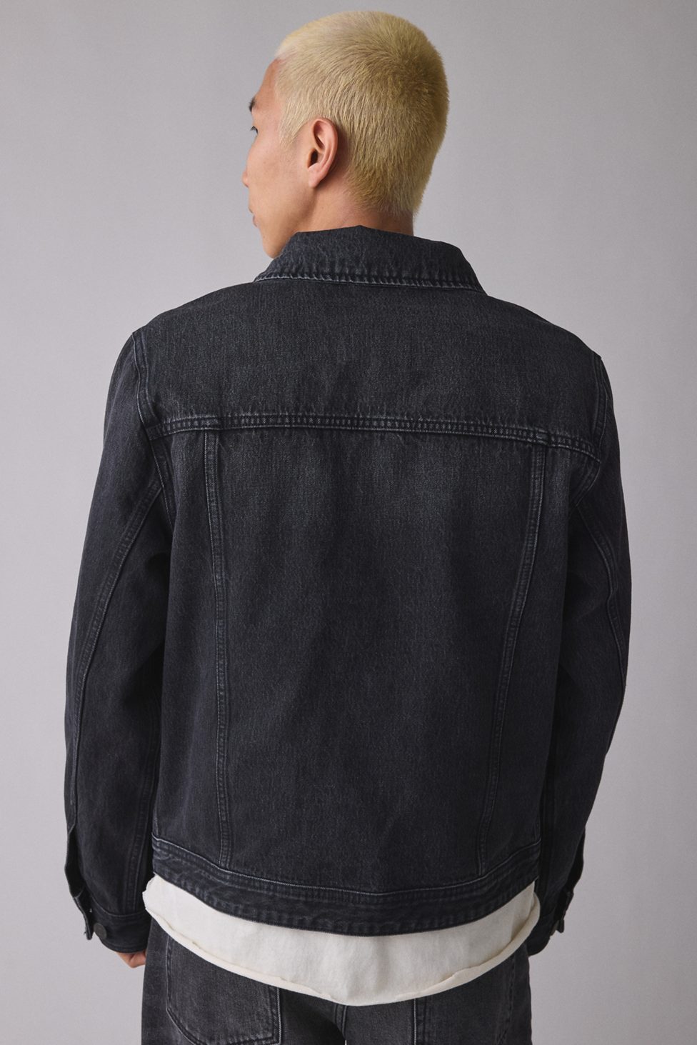 BDG Classic Denim Trucker Jacket - Black