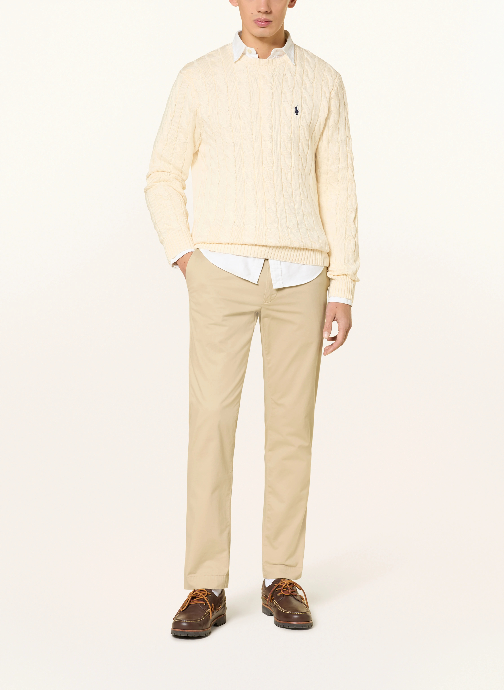 POLO RALPH LAUREN Pullover – ECRU