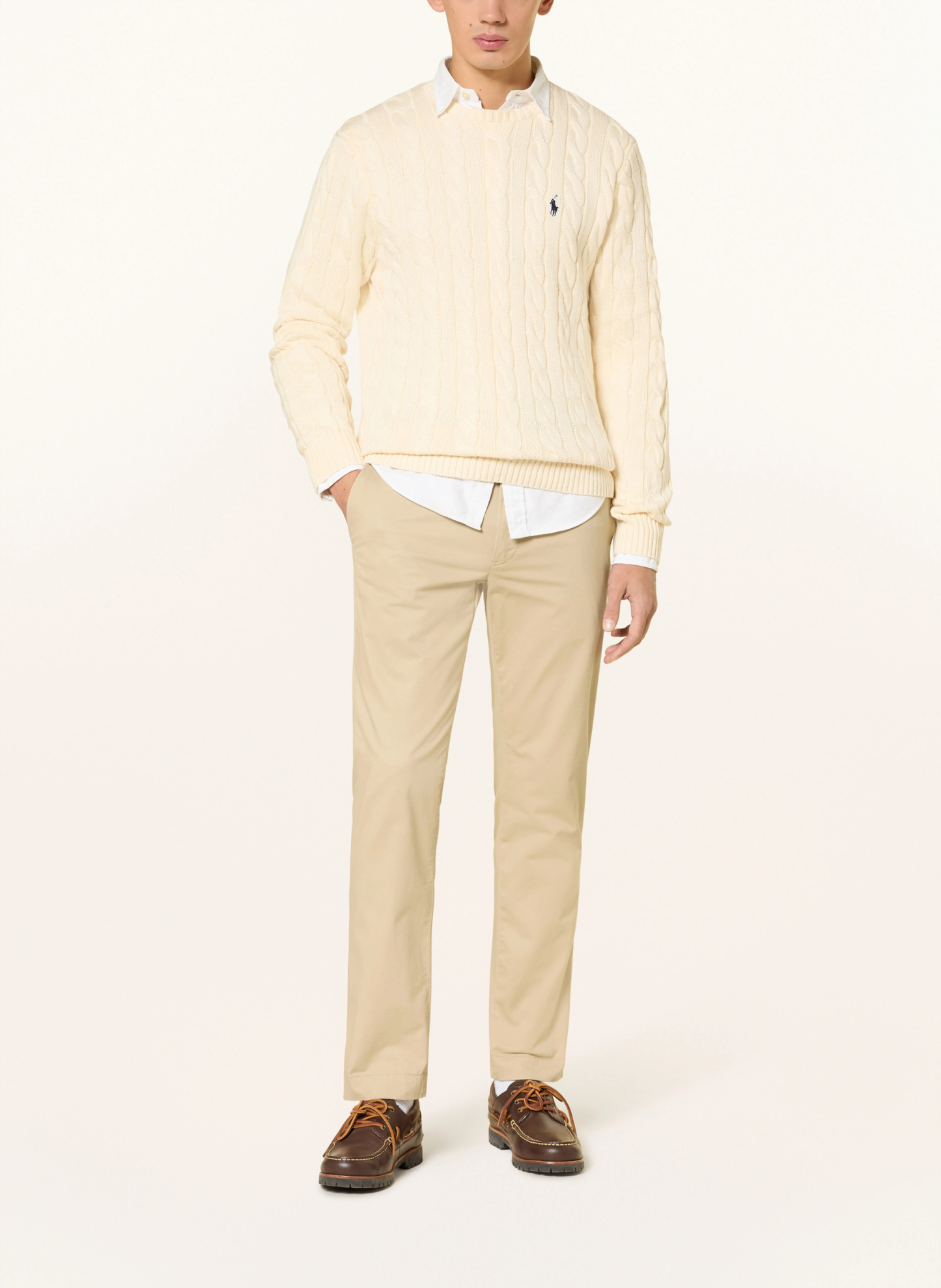 POLO RALPH LAUREN Pullover – ECRU