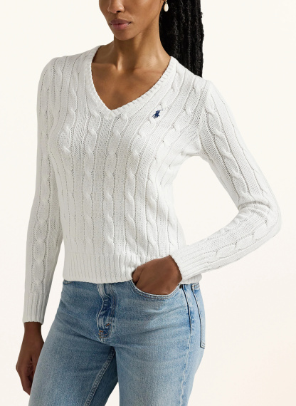 POLO RALPH LAUREN Pullover – WEISS