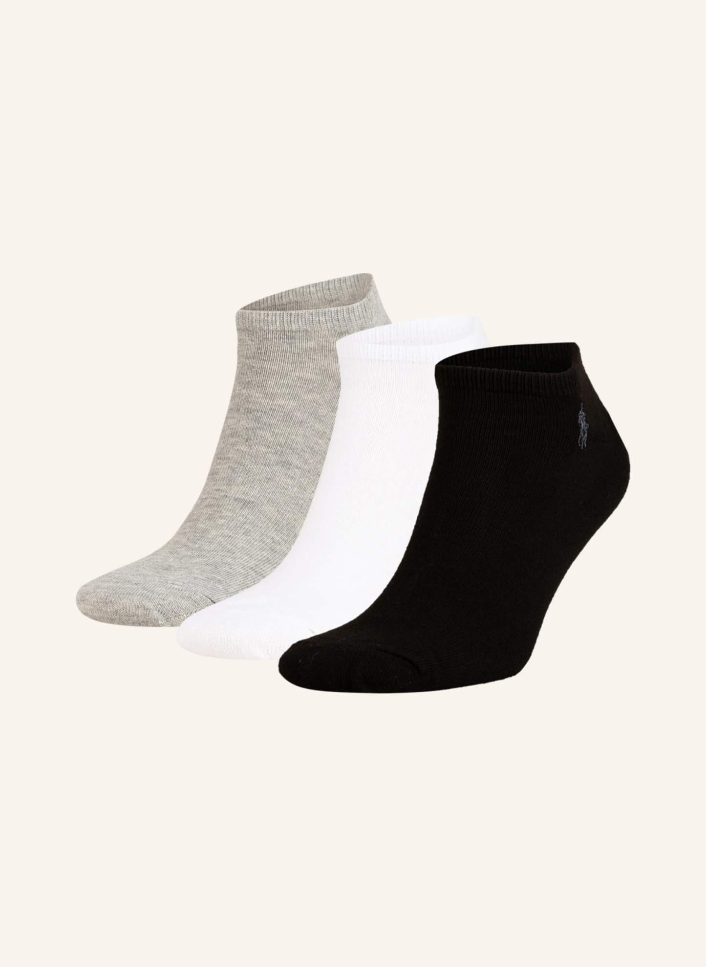 POLO RALPH LAUREN 3er-Pack Socken – 005 BLACK/GREY/WHITE