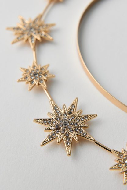Star Crown Headband - Gold