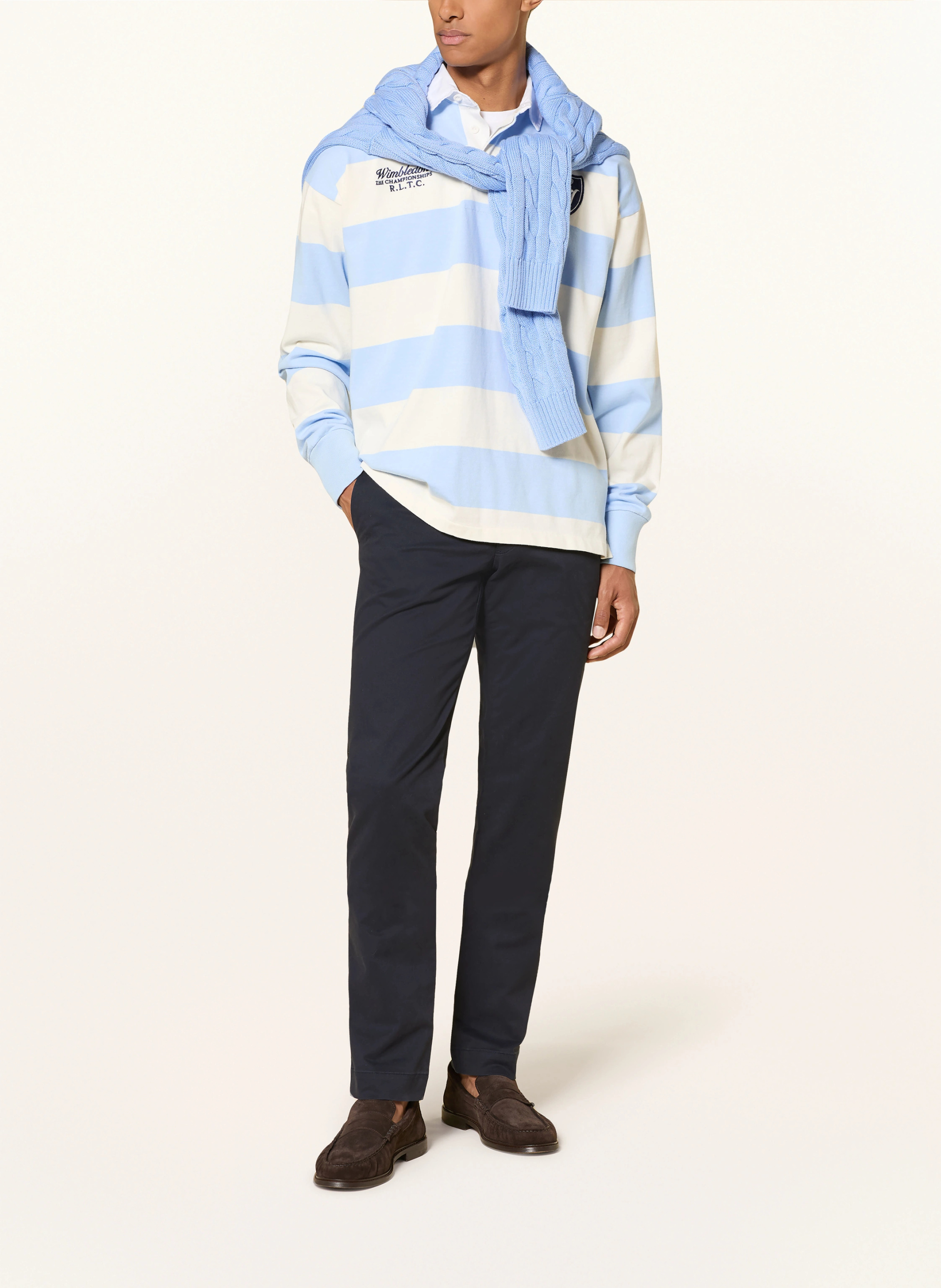 POLO RALPH LAUREN Chino Slim Fit – DUNKELBLAU