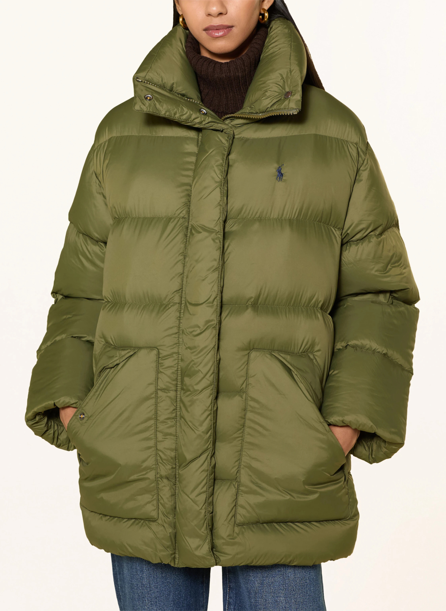 POLO RALPH LAUREN Daunenmantel – OLIV