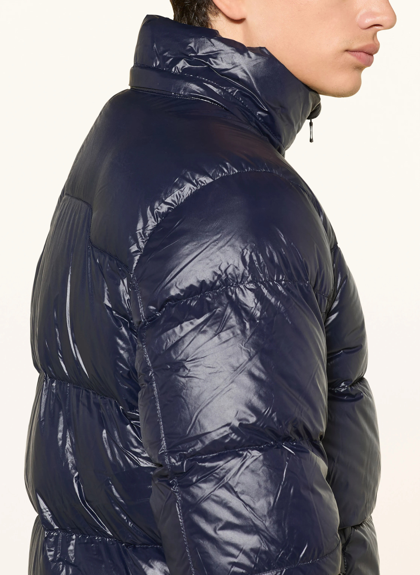 POLO RALPH LAUREN Daunenjacke GORHAM mit abnehmbarer Kapuze – DUNKELBLAU