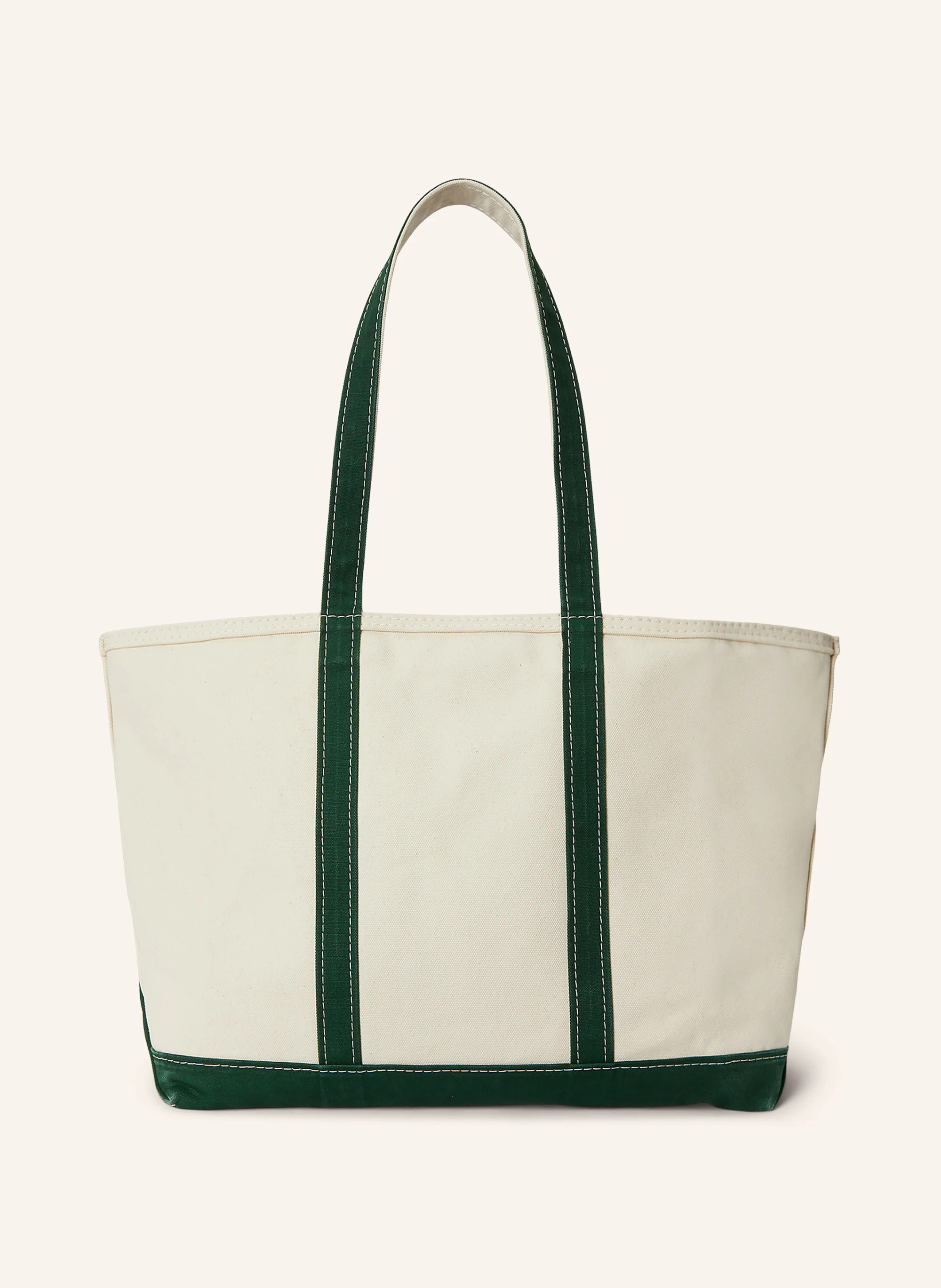 POLO RALPH LAUREN Shopper – CREME / GRÜN