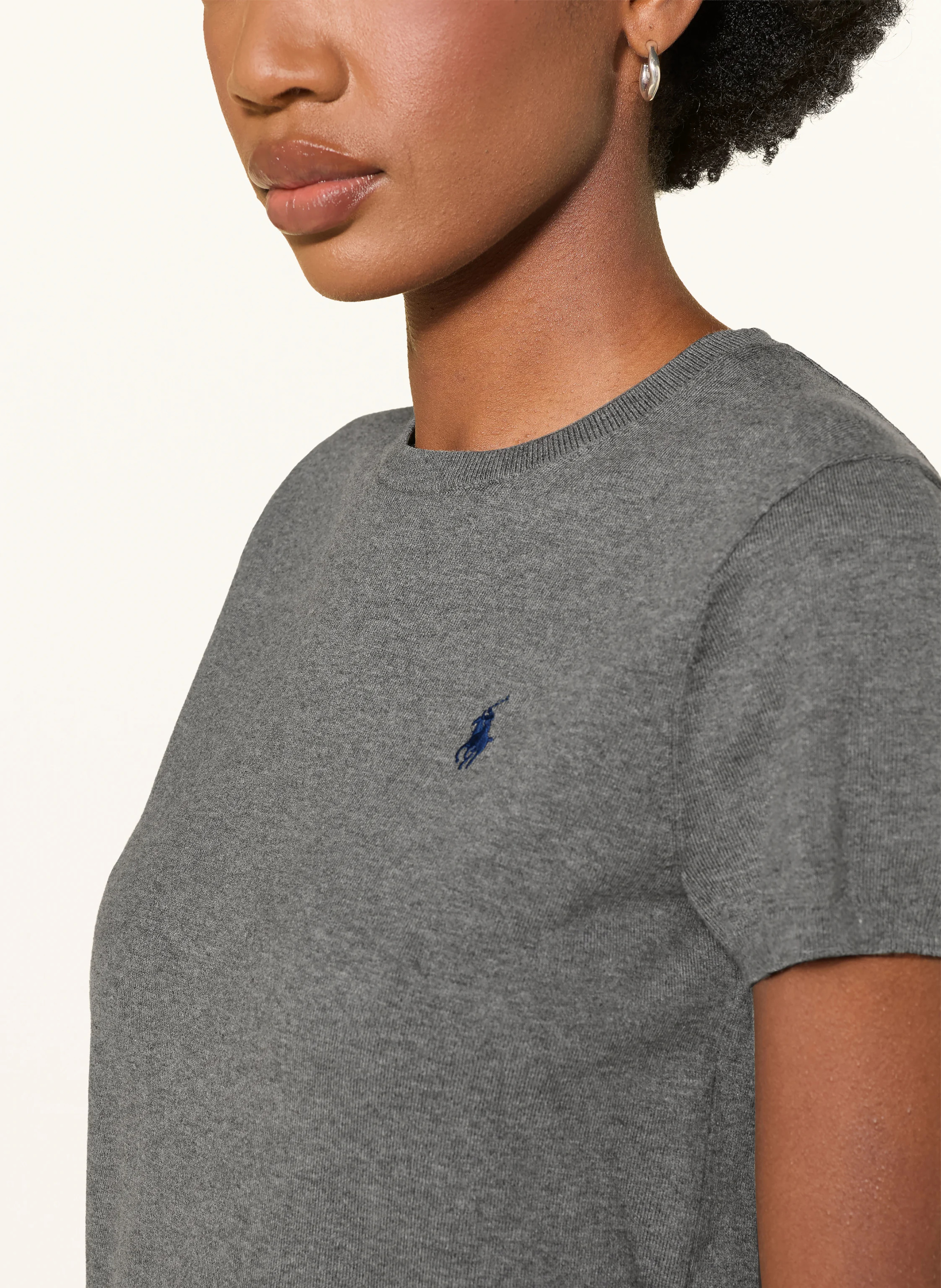POLO RALPH LAUREN Strickshirt – DUNKELGRAU