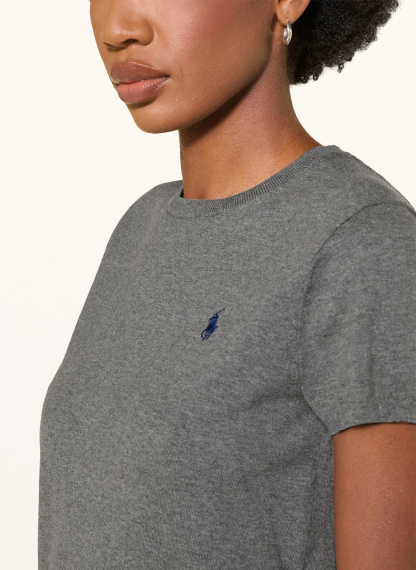 POLO RALPH LAUREN Strickshirt – DUNKELGRAU