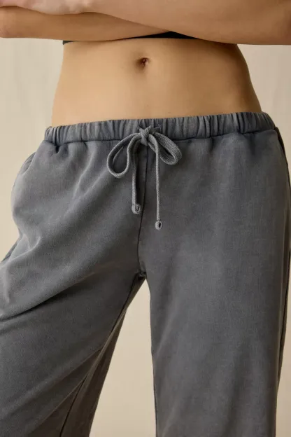 Out From Under Spring Breaker Slouch Capri Pants - Black