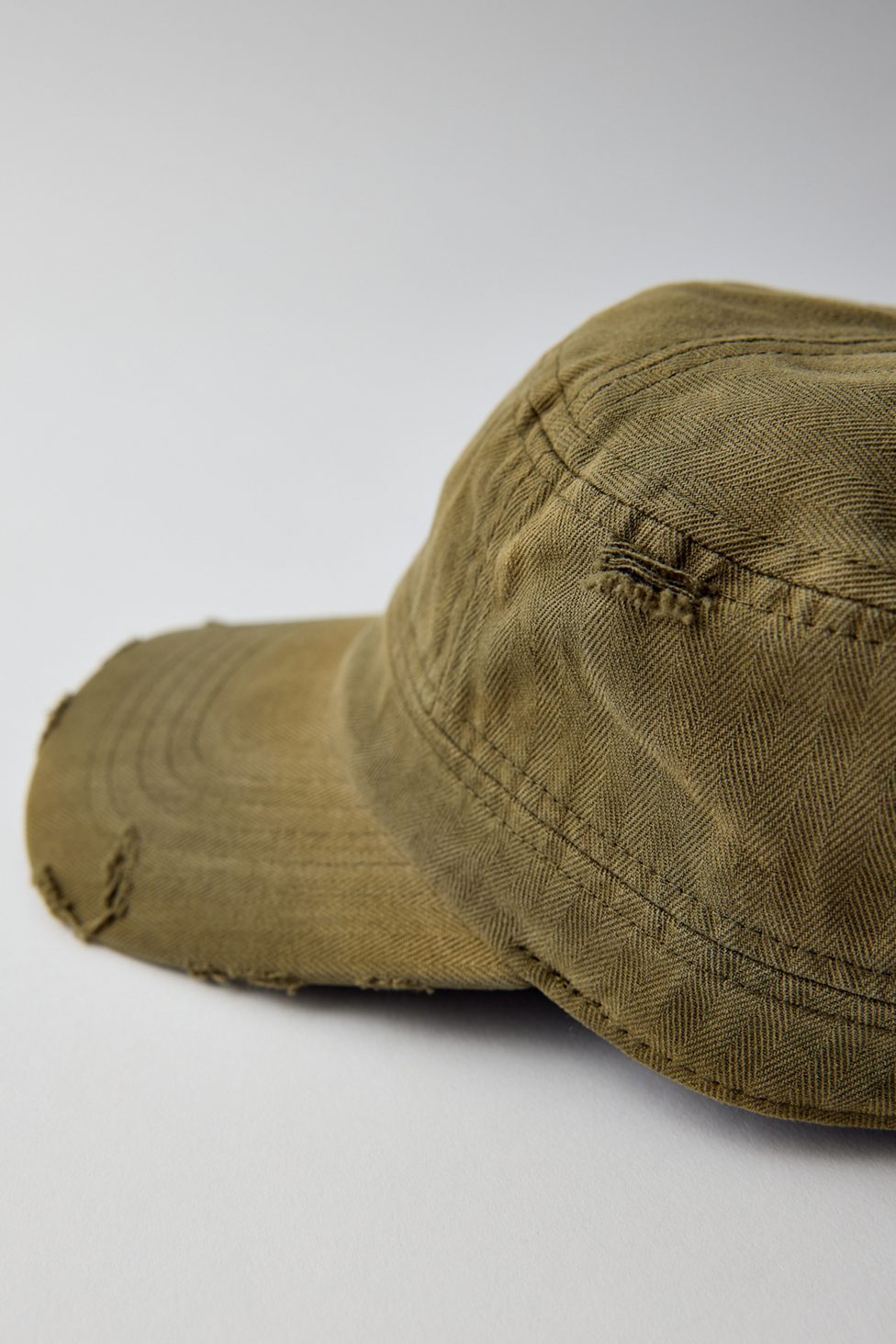 Canvas Vintage Wash Cadet Hat - Green