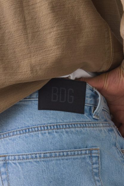 BDG Nitro Premium Selvedge Denim Baggy Fit Jeans - Ancient Light Wash