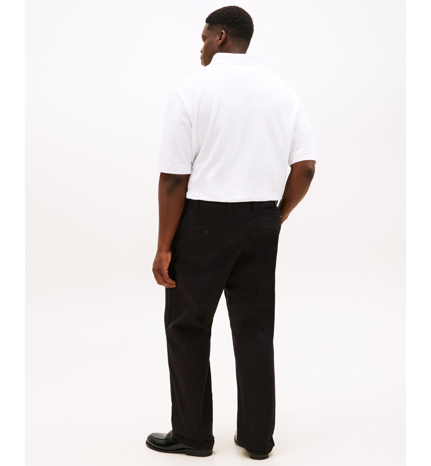 Tommy Hilfiger Men's Big & Tall TH Flex Stretch Custom-Fit Chino Pants - Dark Sable