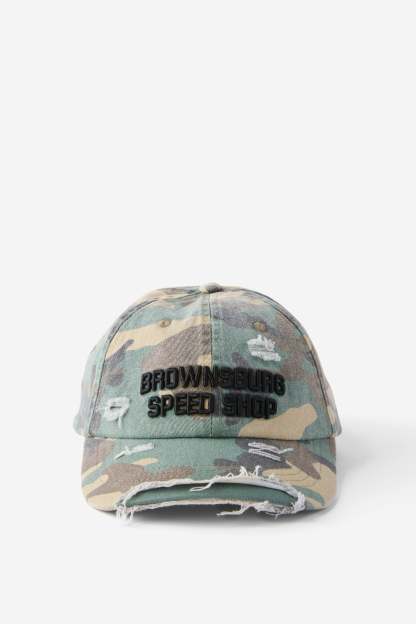 Vintage Dad Hat, CAMO/BROWNSBURG - example image 1