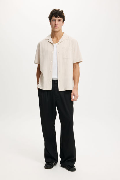 Riviera Short Sleeve Shirt, TAUPE - example image 2