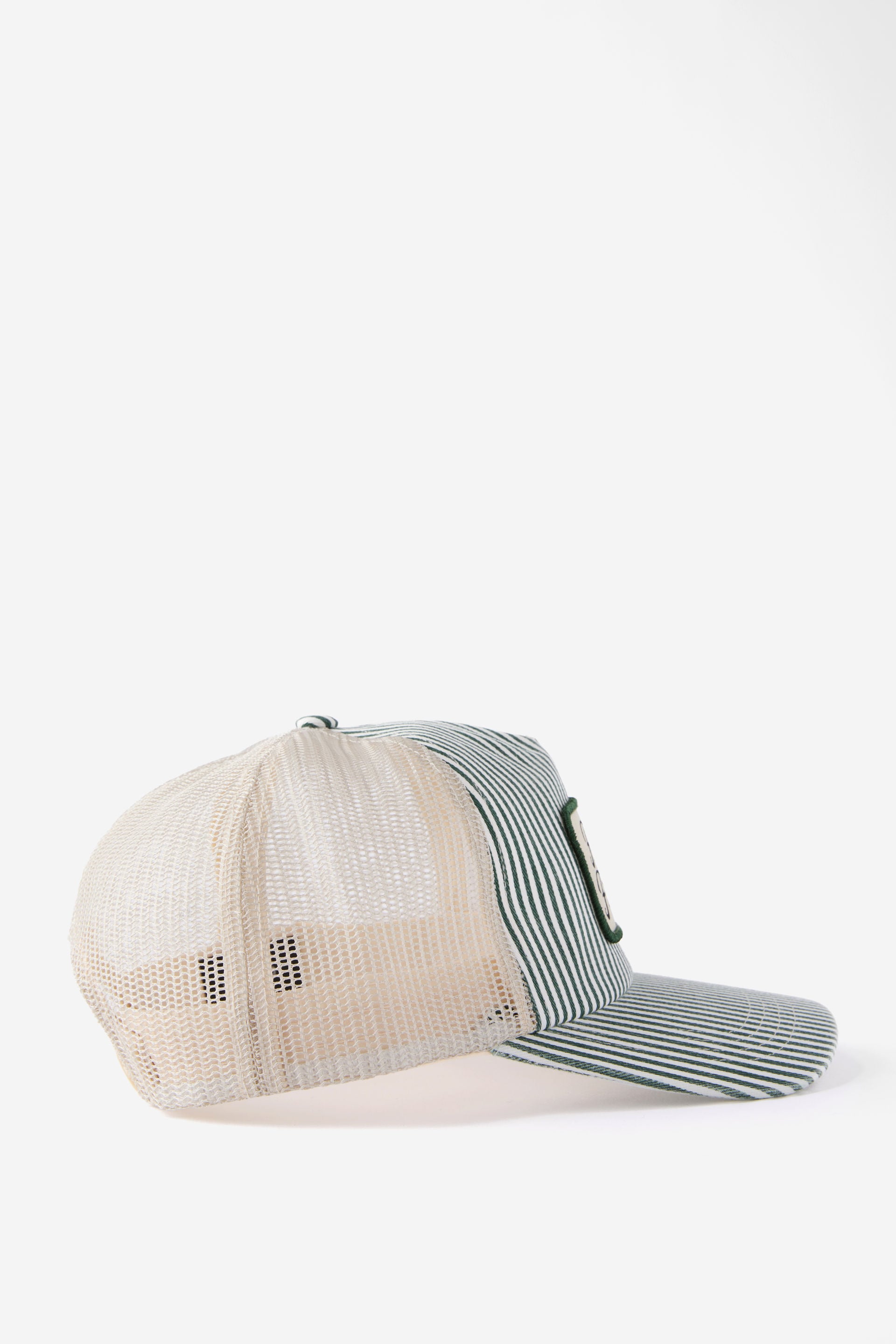Trucker Hat, GREEN STRIPE/FAIRWAY FITTINGS - example image 3
