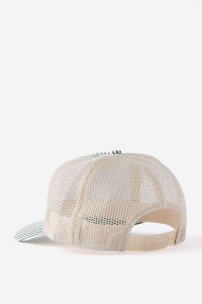 Trucker Hat, GREEN STRIPE/FAIRWAY FITTINGS - example image 4