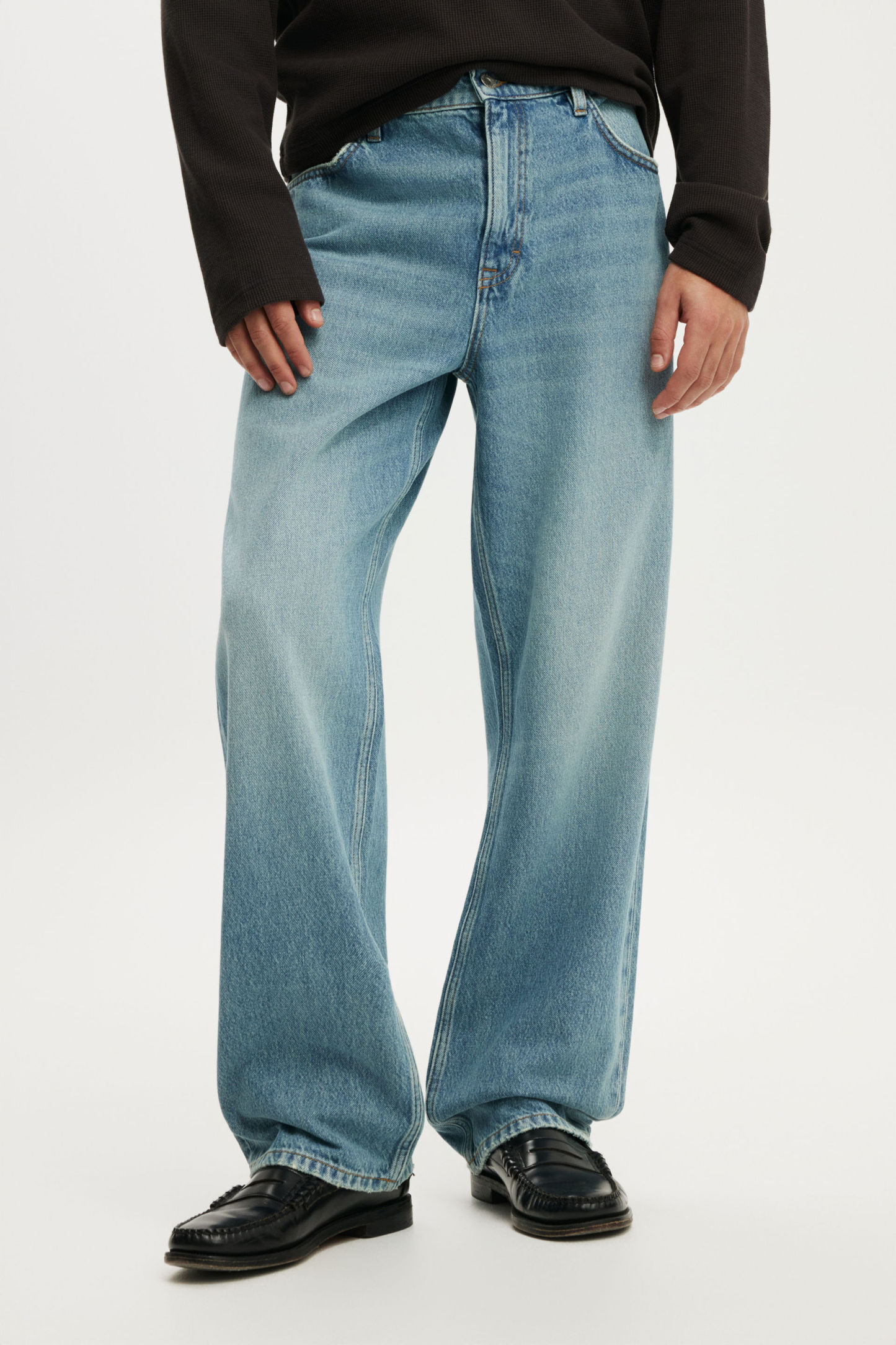 Baggy Jean, BILLIE WASHED BLUE - example image 2