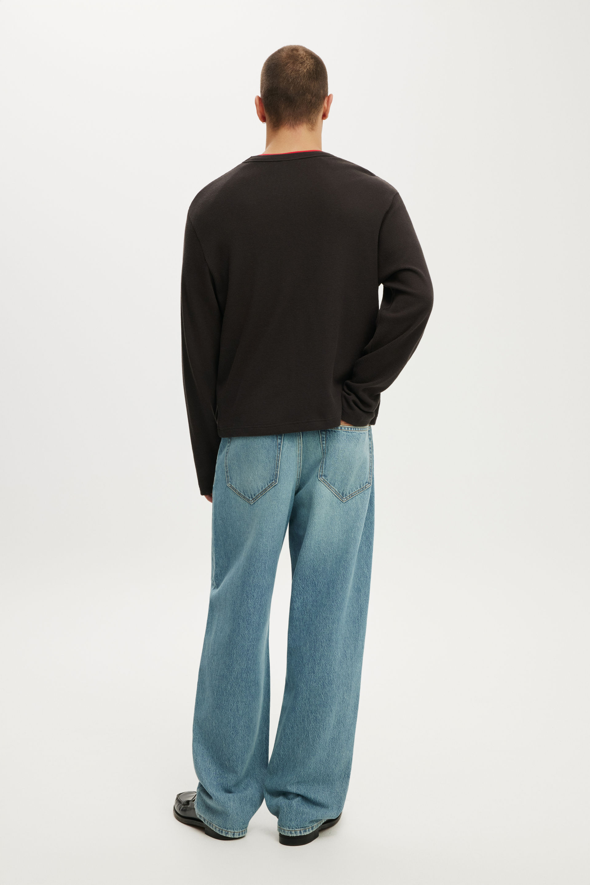 Baggy Jean, BILLIE WASHED BLUE - example image 3