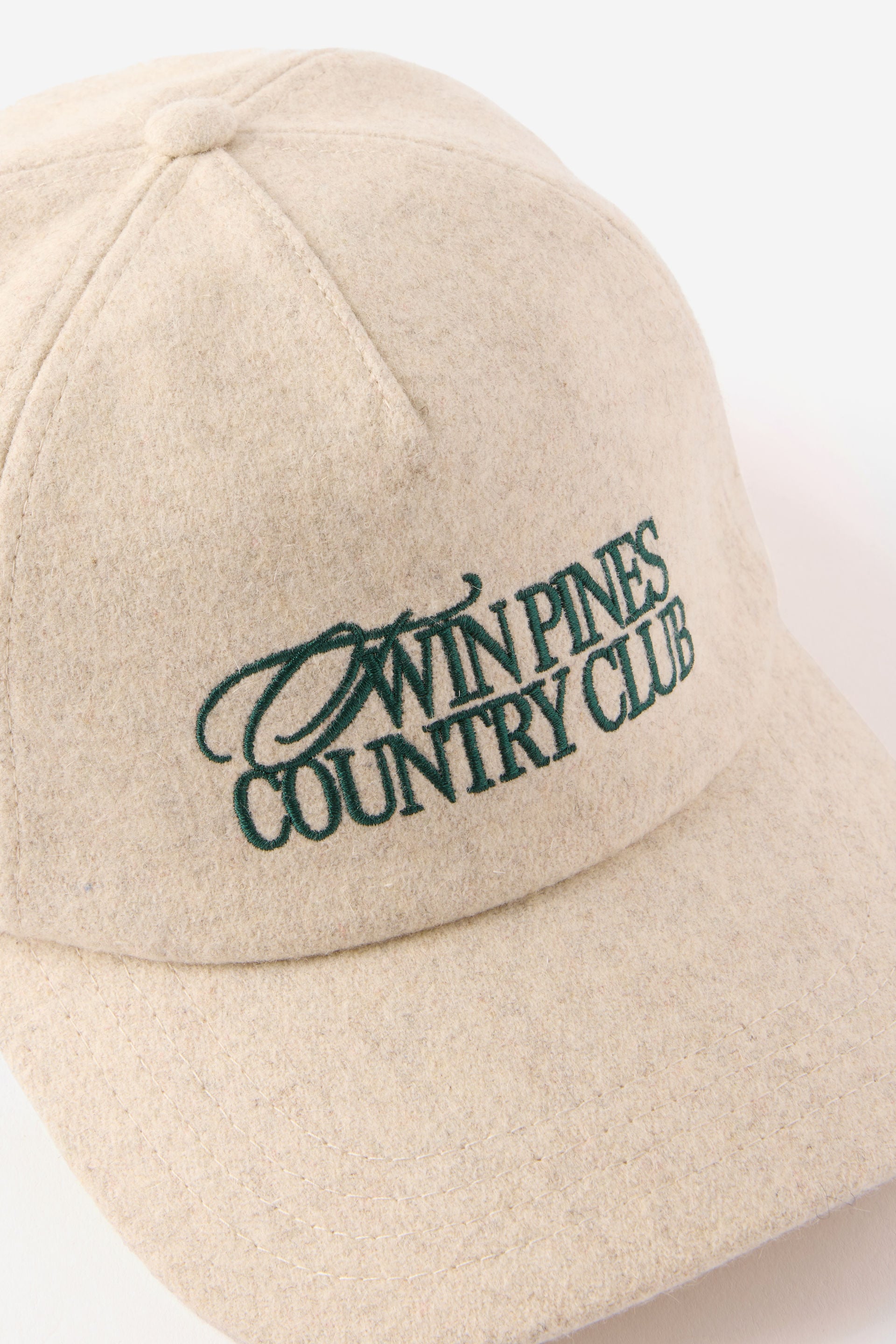 5 Panel Hat, BONE TEXTURE/TWIN PINES COUNTRY CLUB - example image 5