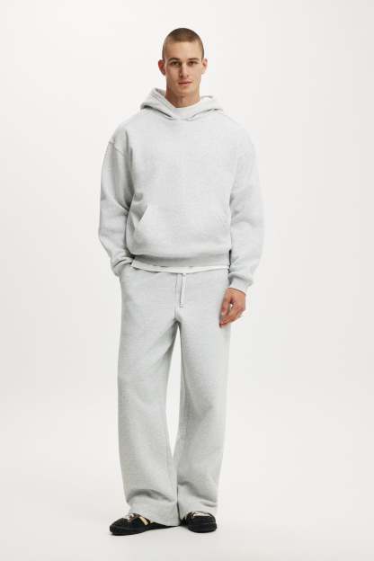 Box Fit Hoodie, GREY MARLE - example image 1