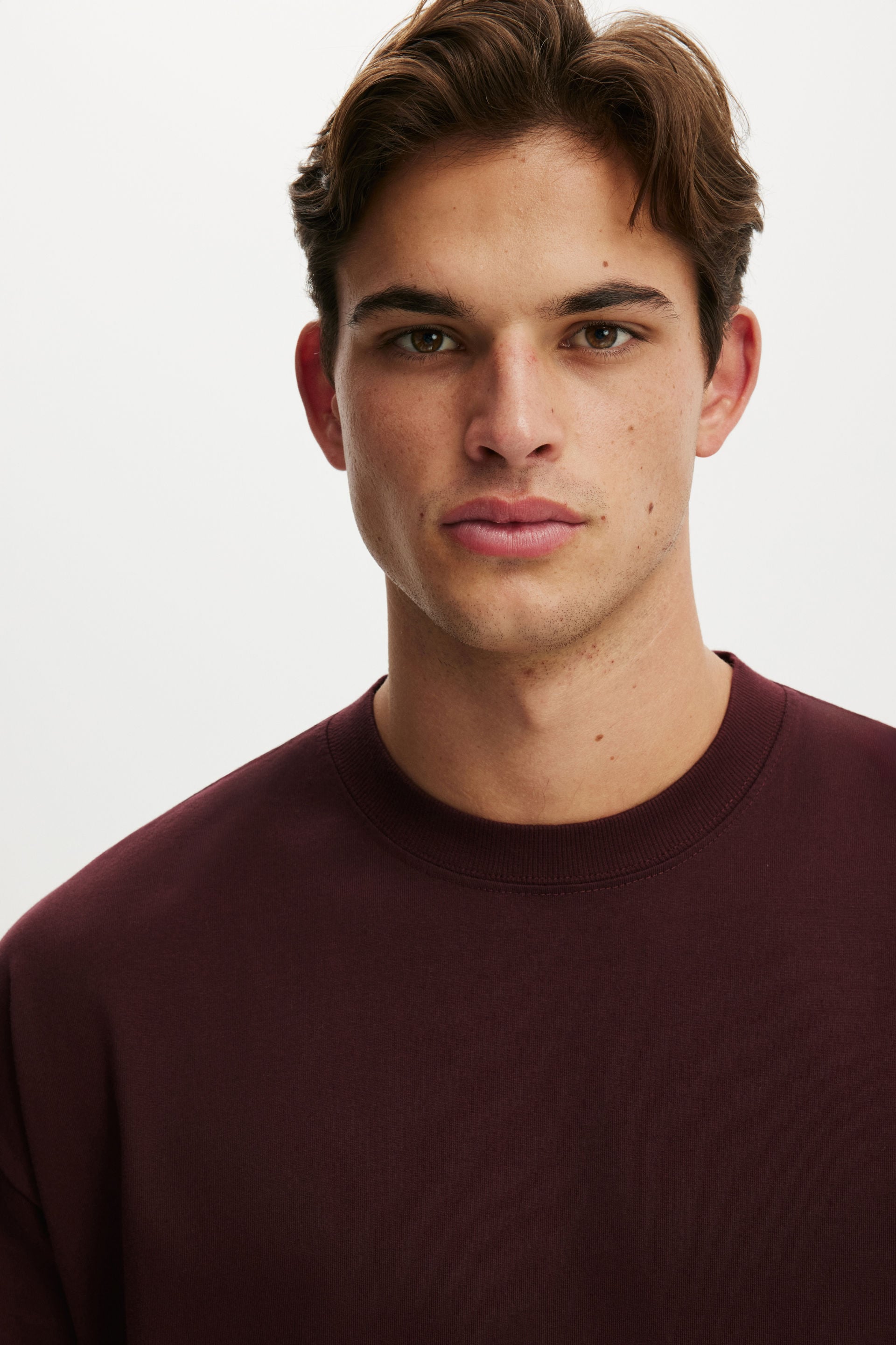 Cropped Fit T-Shirt, WINTER FIG - example image 4