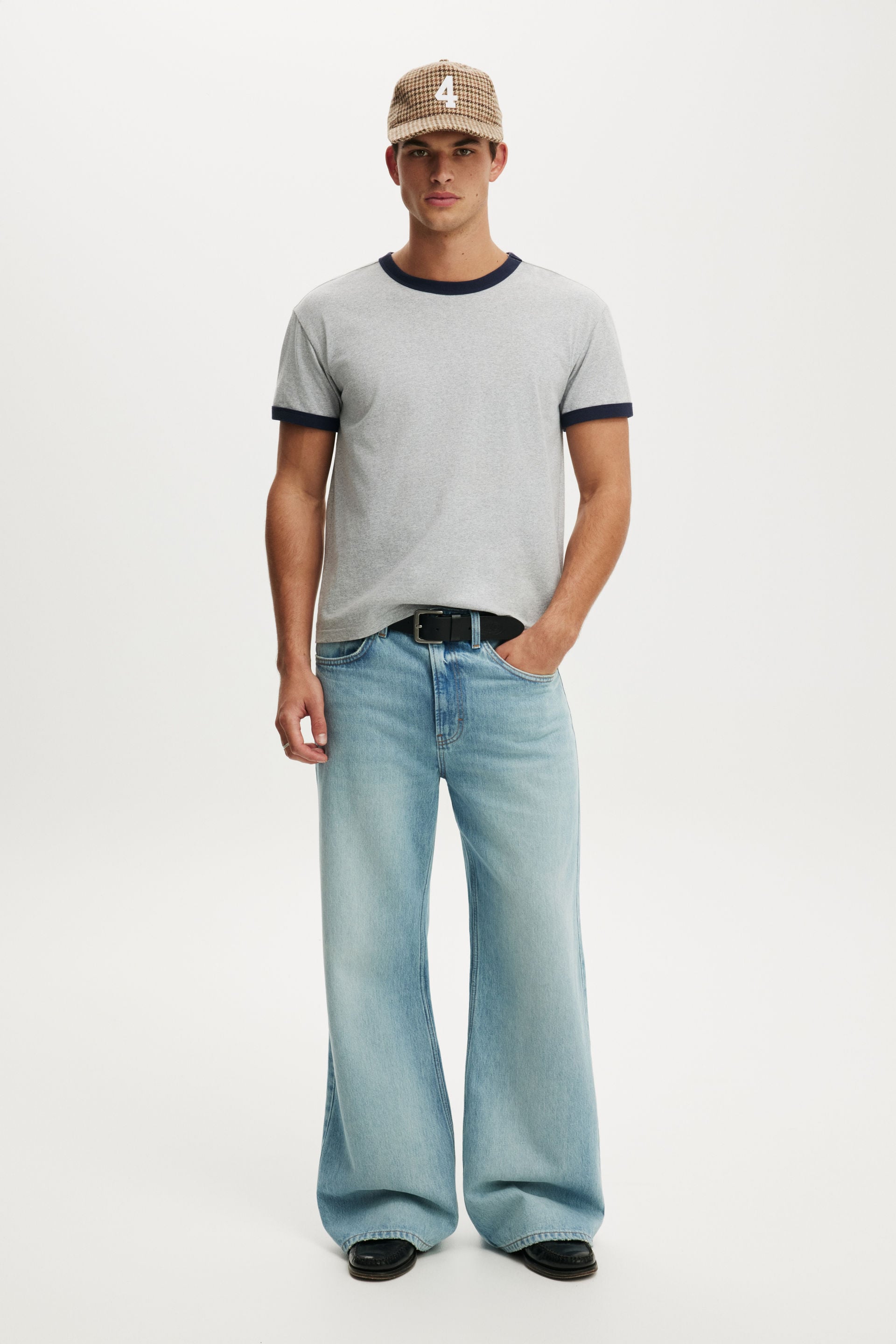 Cropped Fit T-Shirt, WHITE - example image 2