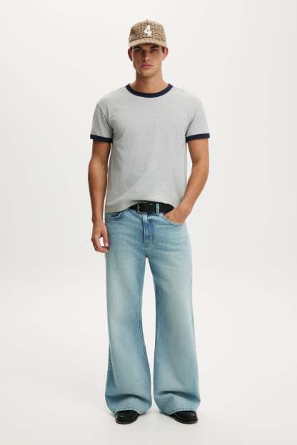 Cropped Fit T-Shirt, WHITE - example image 2