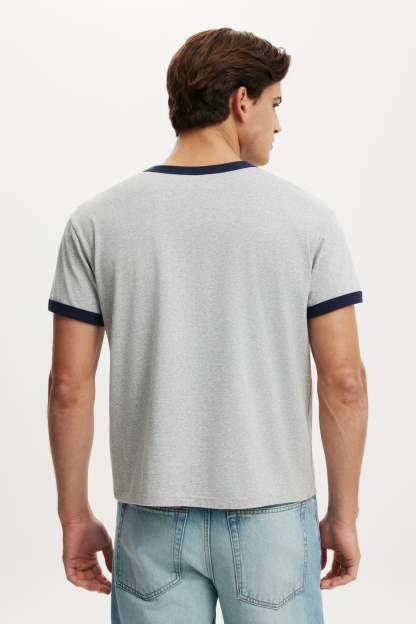 Cropped Fit T-Shirt, WHITE - example image 3