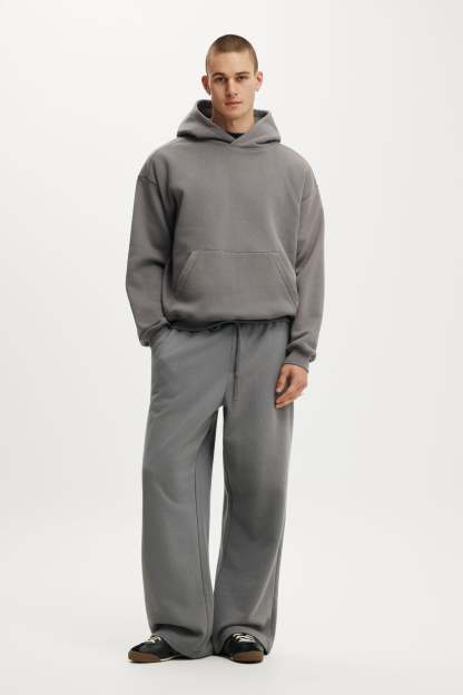 Super Baggy Track Pant, SLATE STONE - example image 1
