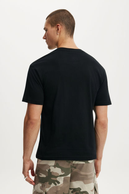 Everyday Fit Exclusive Music T-Shirt, LCN MT BLACK / FOO FIGHTERS - LOGO - example image 3