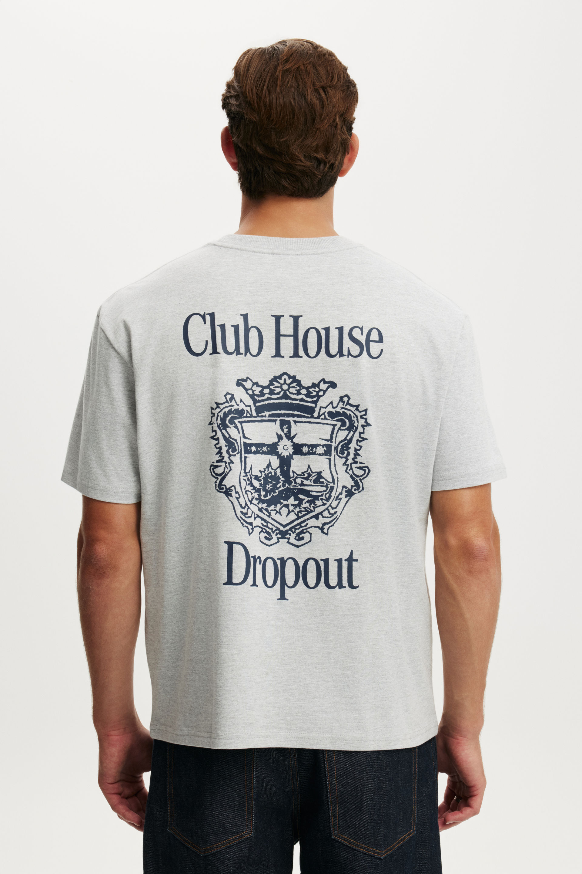 Everyday Fit Graphic T-Shirt, GREY MARLE / CLUB HOUSE DROPOUT - example image 2