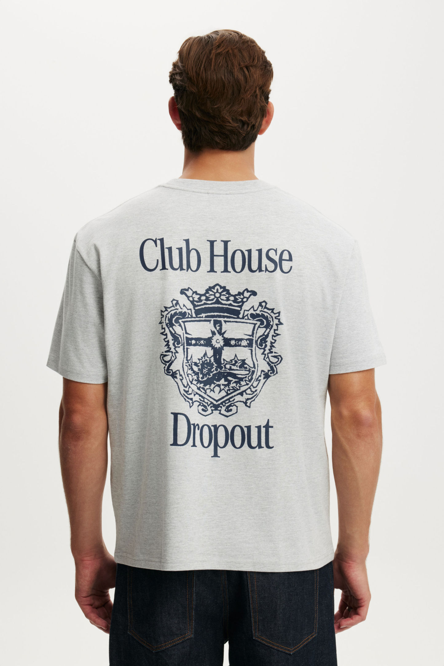 Everyday Fit Graphic T-Shirt, GREY MARLE / CLUB HOUSE DROPOUT - example image 2