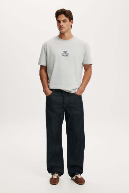 Everyday Fit Graphic T-Shirt, GREY MARLE / CLUB HOUSE DROPOUT - example image 3