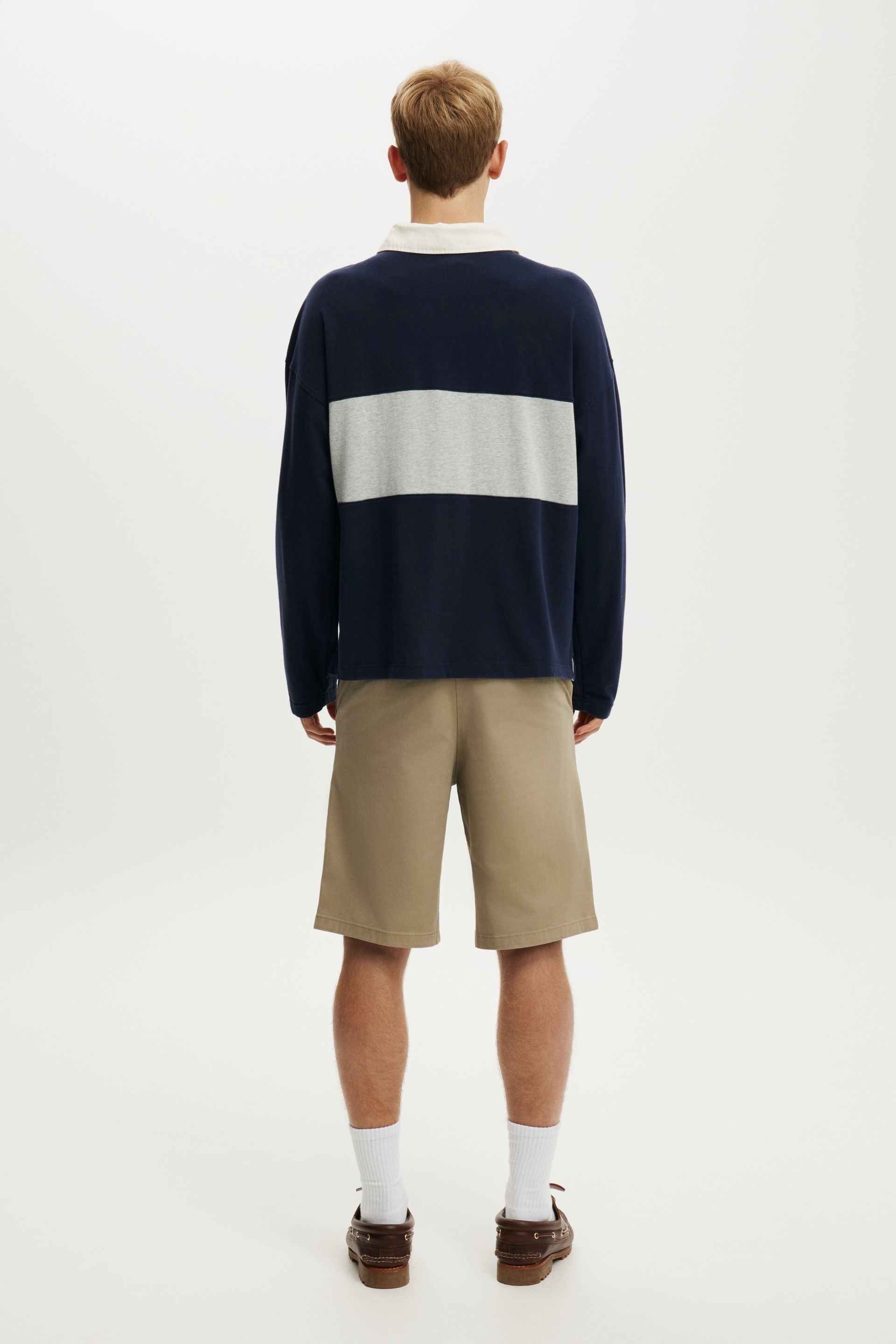 Baggy Chino Short, CAMEL - example image 3