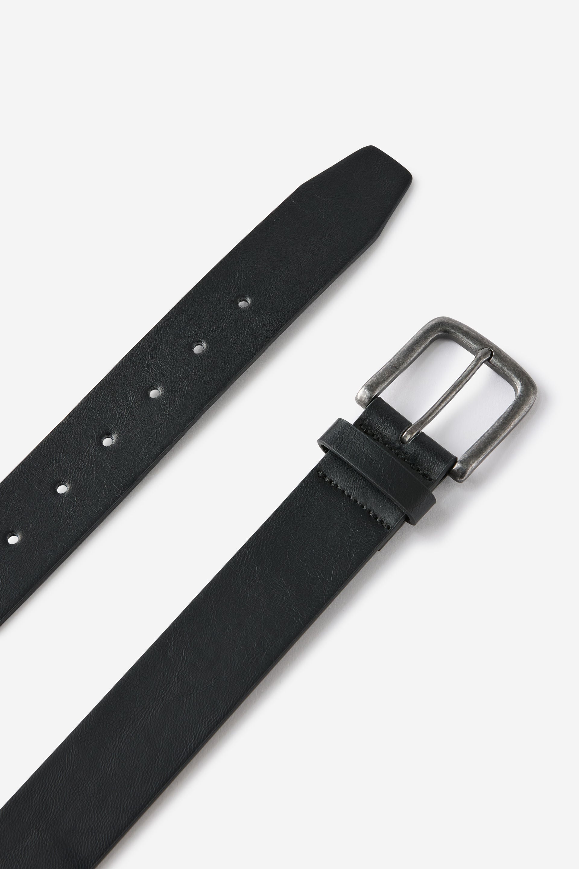 Buckle Belt, BLACK/BURNISHED SILVER - example image 2
