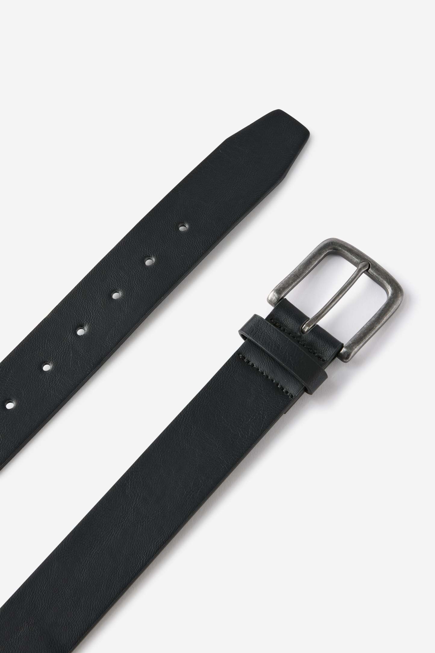 Buckle Belt, BLACK/BURNISHED SILVER - example image 2