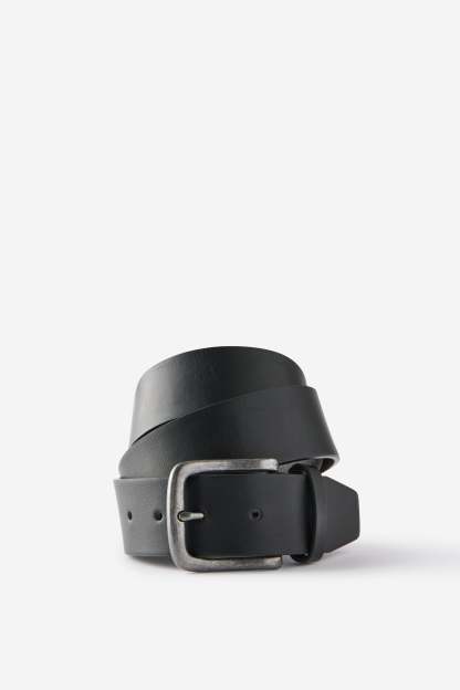 Buckle Belt, BLACK/BURNISHED SILVER - example image 1
