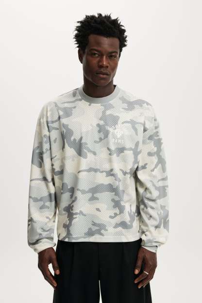 NFL Los Angeles Rams Long Sleeve Jersey, LCN NFL - GREY CAMO - LOS ANGELES RAMS - RAMS - example image 1